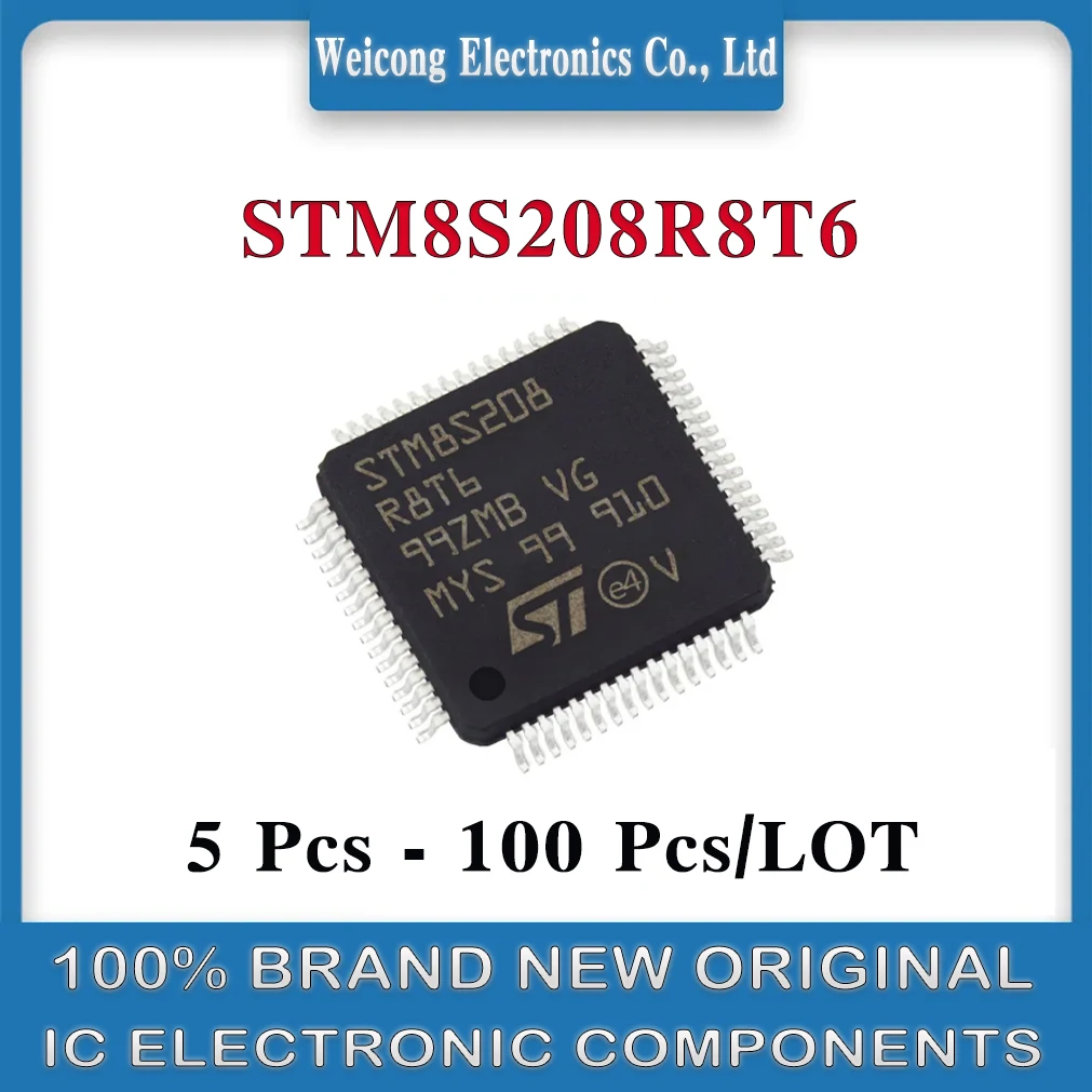 

STM8S208R8T6 STM8S208R8T STM8S208R8 STM8S208R STM8S208 208R8T6 STM8S20 STM8S STM8 STM ST IC MCU Chip LQFP-64