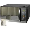 Emerson MWG1191SB Countertop Microwave Oven,1100W,10 Power Levels,Glass Turntable and Child Safe Lock,1.1 Cu. Ft,Stainless Steel 2
