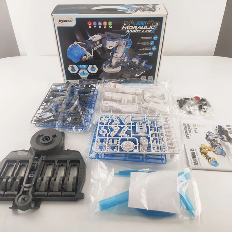 ABS Hydraulic Mechanical Arm Science Toy Set for Kids