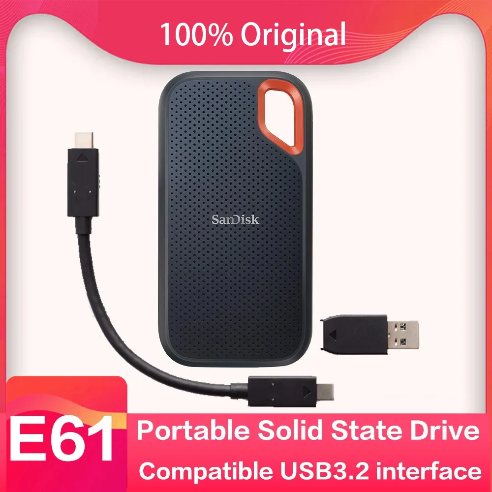 HOUSSE POUR DISQUE dur externe SanDisk Portable SSD 250GB 500GB 1TB 2TB EUR  18,99 - PicClick FR