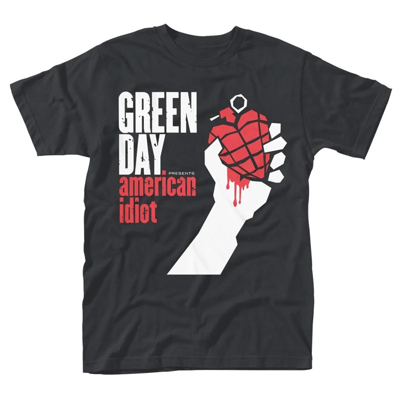 Green Day 'American Dump Albume Cover' T-Shirt Uomo Donna T-Shirt Oversize Novità Funny Streetwear Summer Confortevole Tee