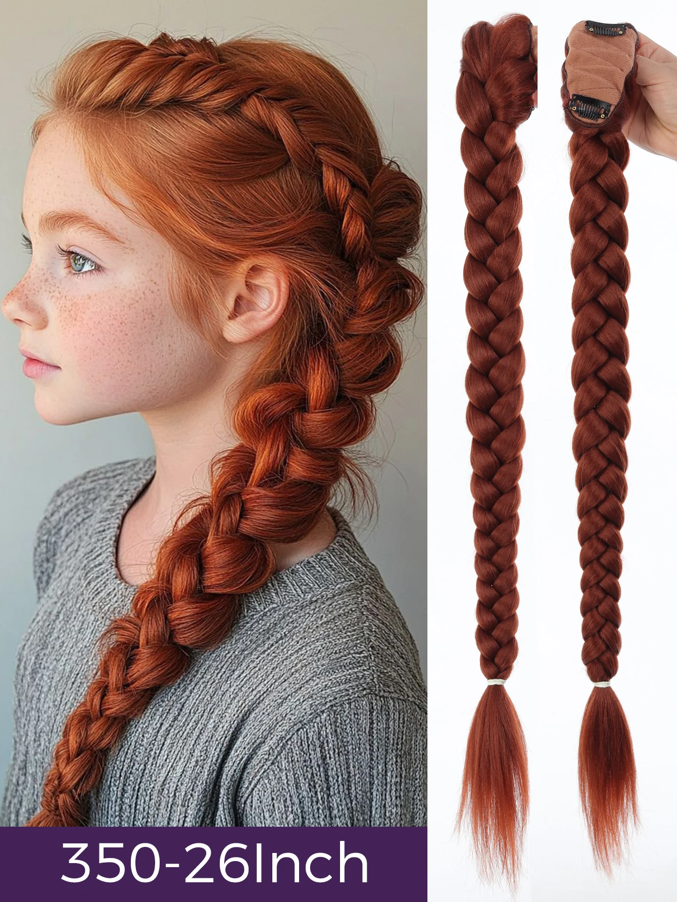 tinsel highlights in hair