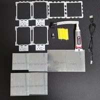 Four-Dimensional Space Supercube Creative Abyss Night Parts Assembly Electronic DIY Engineering Soldering Practice Kit Gift - Image 3