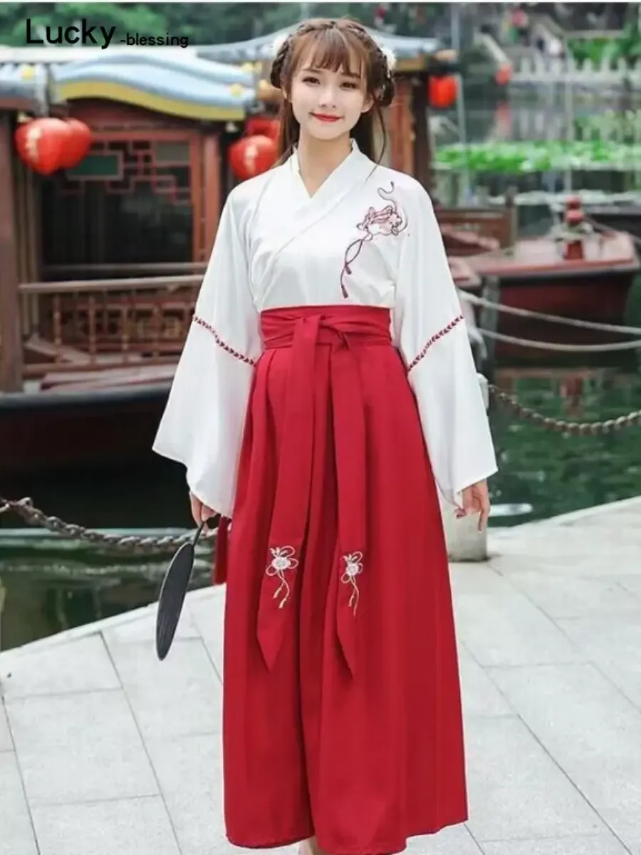 Women Japanese Dress Long Kimono Cardigan Girls Skirt Top Floral Embroidered Full Sleeve Ancient Oriental Cosplay Cardigan Japanese kimono japanese kimono cardigan japanese kimono shirt