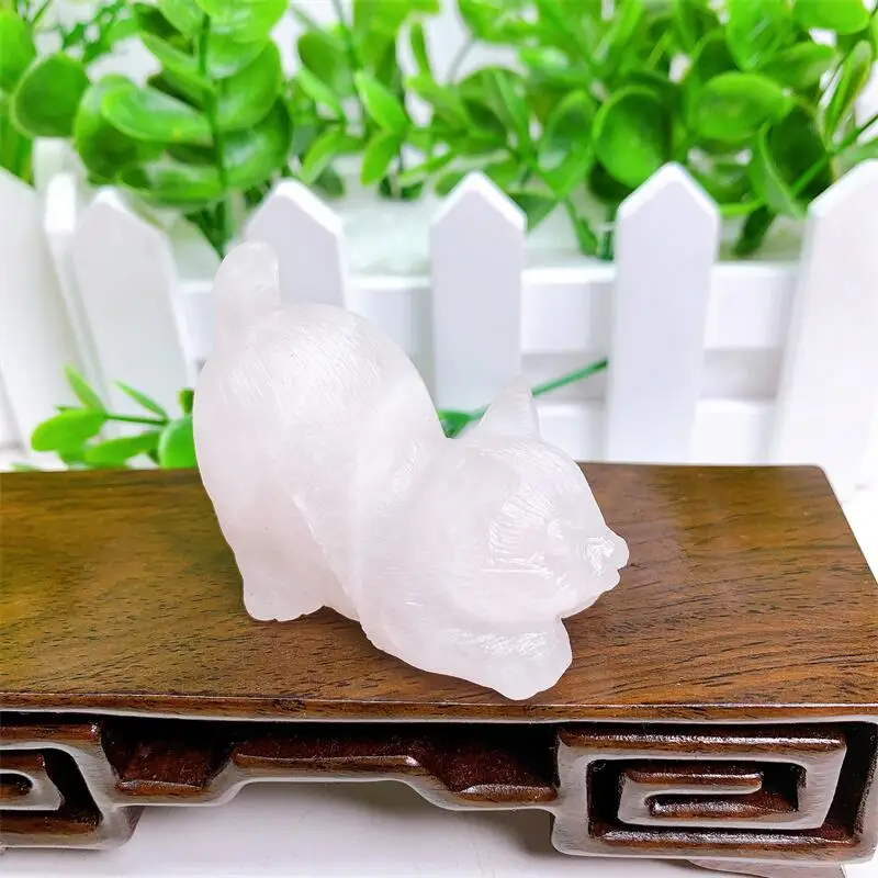 

1 шт., натуральный розовый кварц, 5,5 см