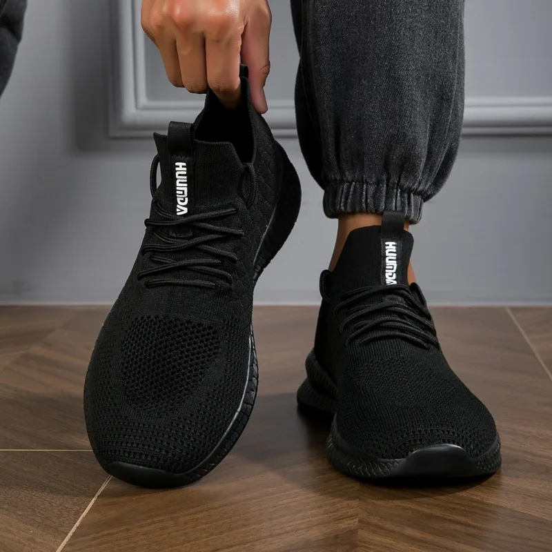 YRZL Men Walking Shoes Lightweight Running Shoes for Men Breathable Mesh Sport Sneakers Comfortable Outdoor Zapatillas Hombre 4