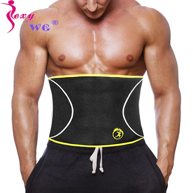 Slimming Waist Trainer Lumbar Back Support Men Brace Waist Belt Exercise Neoprene Weight Loss Body Shapers Gym Yoga Strap