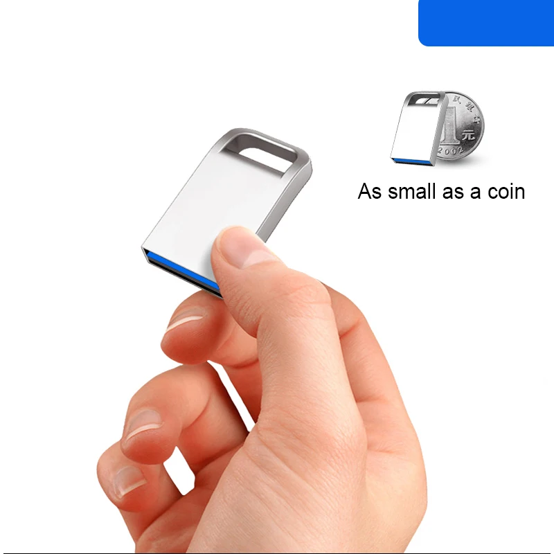 

New USB Flash Drive 128GB Metal Key Pendrive 64GB 32GB Waterproof Pen Drive USB 2.0 USB Stick Memory Stick USB Flashdisk