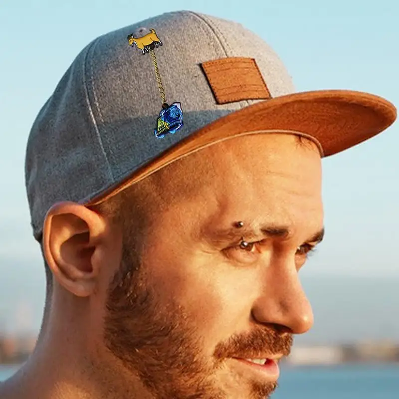 Baseball Hat Decorative Brooch Hat Pins Baseball Multi-Purpose Jewelry Clothing Accessories Metal Jewelry Accessories Alloy For