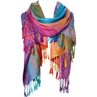 Fashion Women's Silk Scarf Luxury Satin Shawl Wraps pashmina scarf 1