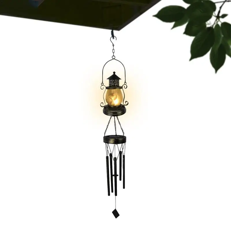 

Solar Garden Light Windchime Patio Lamp IP65 Waterproof Iron Anti Fade Elegant Garden Lamp Yard Decor For Balconies Branches