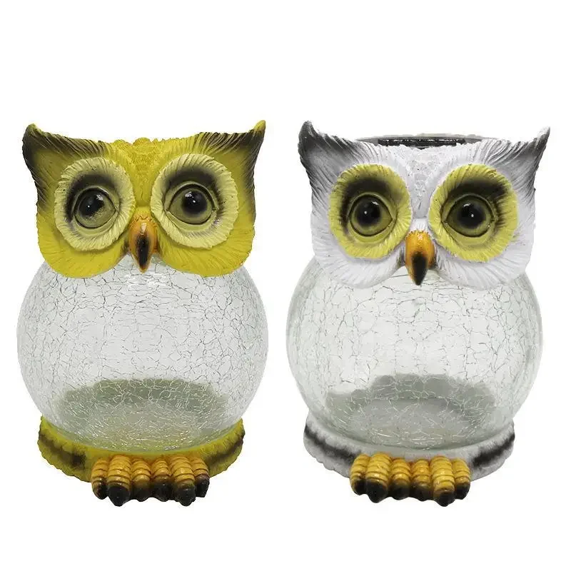 Description Picture 4 of itemLED Owl Shaped Solar Light Outdoor Porch Energy-Saving Low-maintenance Solar Light Indoor for Garden Evenly Iluminated garden