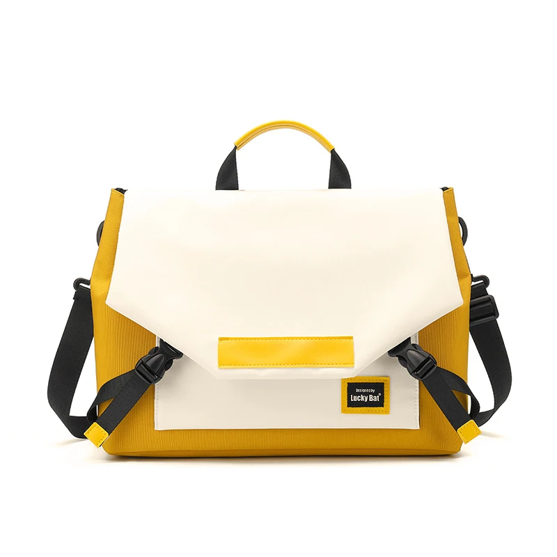 Portátil Crossbody Laptop Bolsa para Masculino e Feminino Estudante Grande Capacidade Cinto Bolsas Canvas Waist Packs Travel Bolsa 14 16 - Imagem 5
