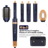 Negative Ion Hair Dryer 6-in-1 Professional Hair Dryer Curling Multi-Styler Curler Auto Waver Iron Hot Air Brush Blow Dryer 1
