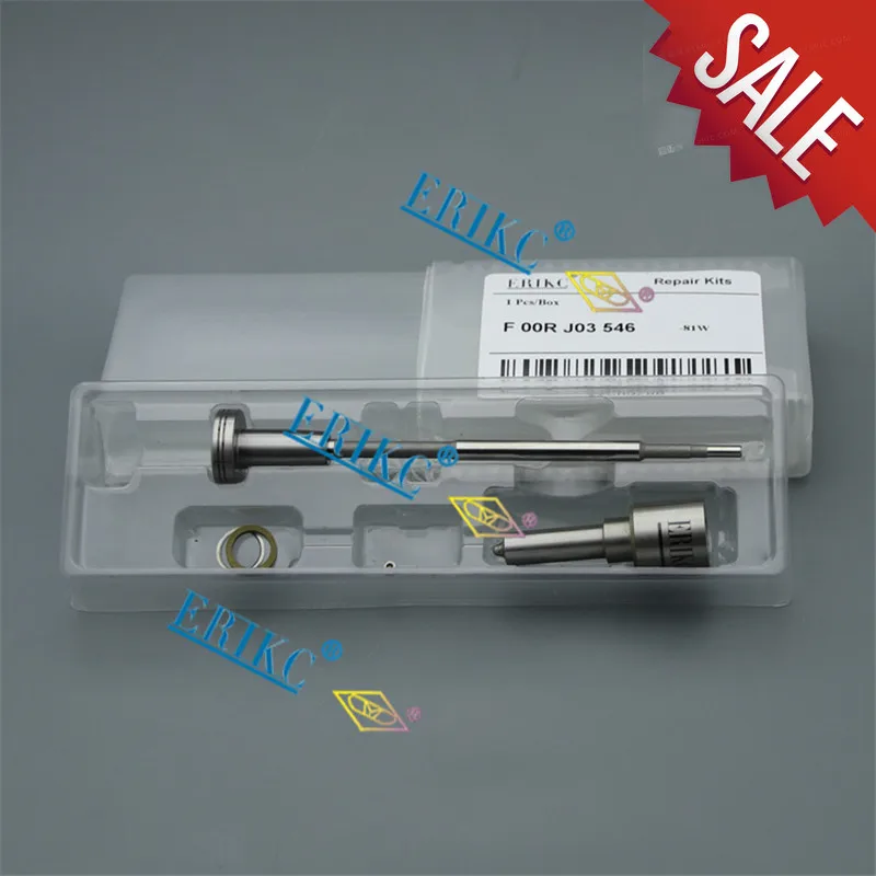 

ERIKC F00RJ03546 Repair Kits Fuel Injector CR DLLA145P2397 Nozzle F 00R J03 546 Valve F00RJ02103 for Diesel Injector 0445120361