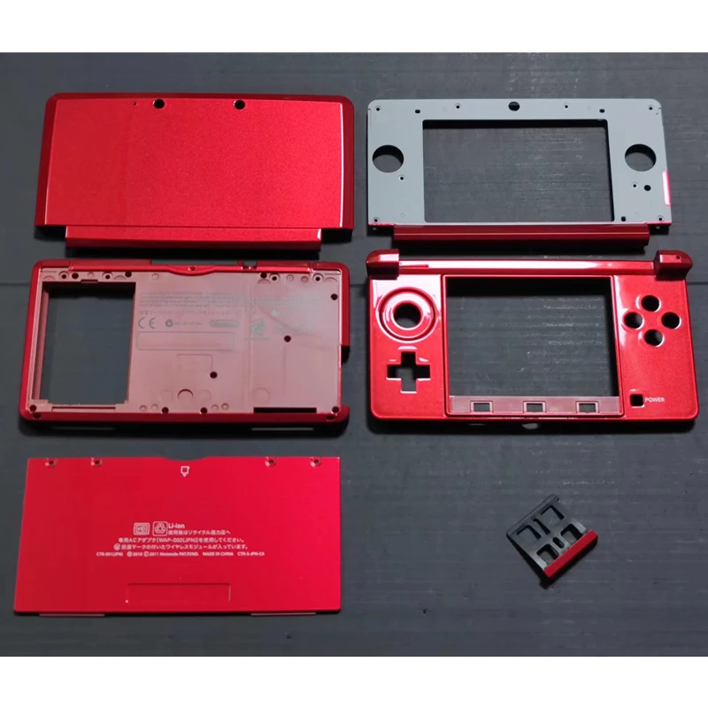 

5 Sets/Lot Original Full Housing Cover Shell Case Box For 3DS Console Without Buttons & Screws Parts