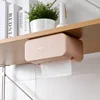 Wall Mounted Tissue Box Waterproof Toilet Paper Storage Rack Space Saving Punch Free Tissue Holder For Household Kitchens 1