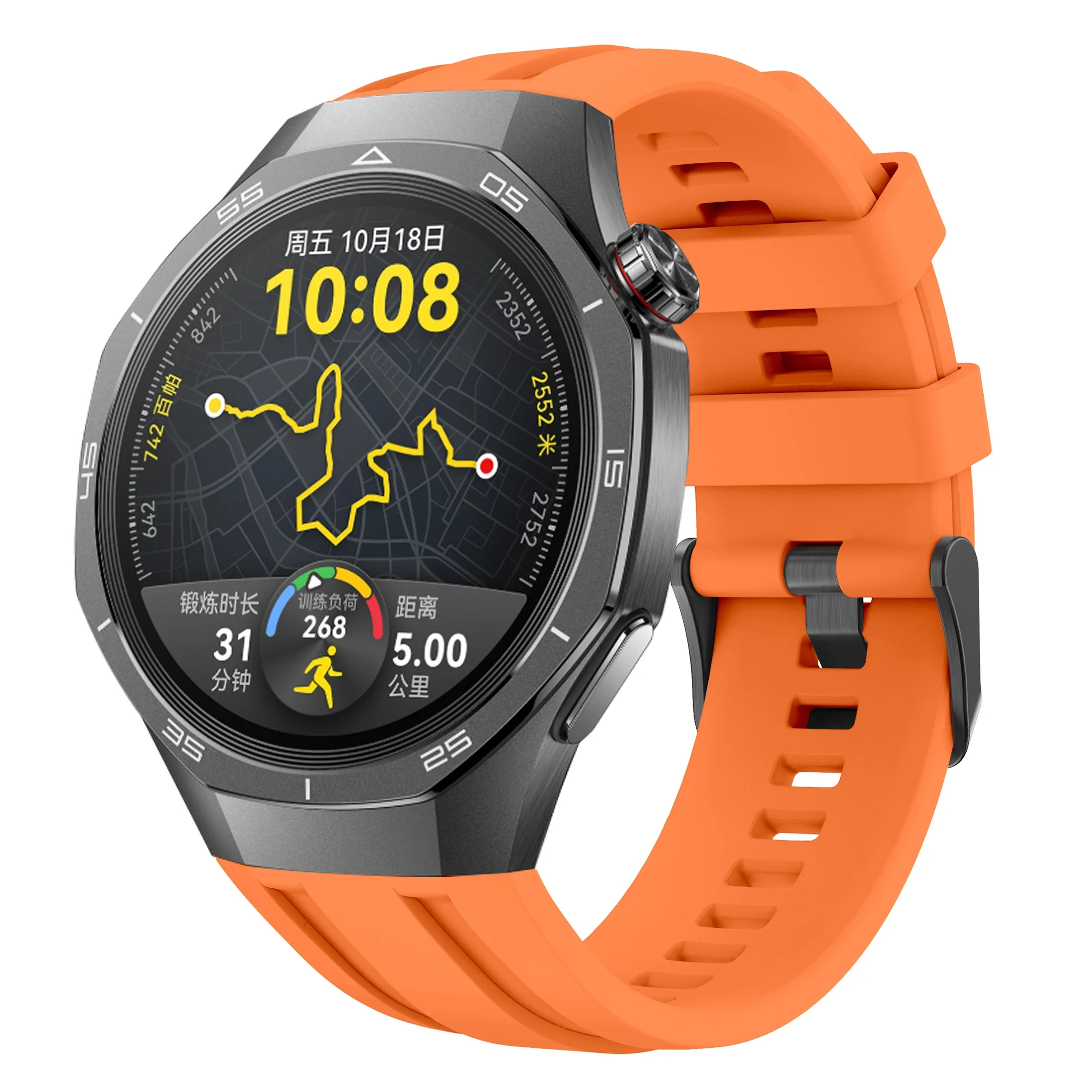 Premium Silicone Replacement Watch Band - No Gaps, Proprietary Design