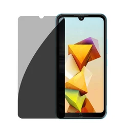 Anti - Spy Tempered Glass Privacy Screen Protector Film Cover for ZTE BLADE A54