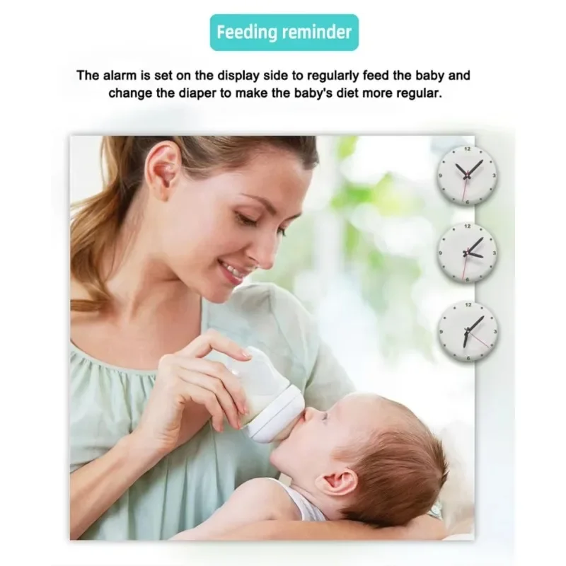 3.5 inch Wireless Video Baby Monitor Night Vision Temperature Monitoring 2 Way Audio Talk Baby Nanny Security Camera