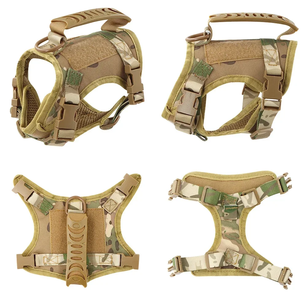 

Adjustable Cat Proof Vest Small Tactical Harness Handle Dog Pet Large Mesh Walking Soft Escape For Control With