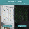 Muwago Children's Curtain Bay Window High Shading Noise Reduction Heat Insulation Curtain Tyrannosaurus Rex Luminous Curtain 4