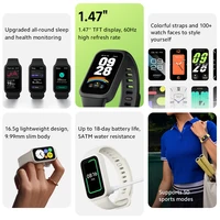 New Global Version Xiaomi Smart Band 9 Active 1.47'' TFT display 100+ watch faces sleep and health monitoring 18-day watch - Image 2