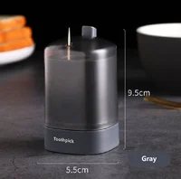 Toothpick Box Detachable Tooth Pick Storage Dispenser Automatic Pushtype Toothpick Holder Box Table Decoration Toothpick Holder 6
