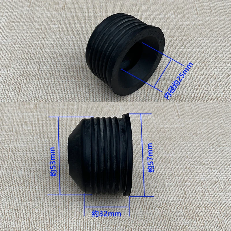 Squatting Pan Sealing Ring Squatting Pan Inlet Water Inlet Sealing Rubber Stopper Pit Leather Ring Leather Bowl Accessories