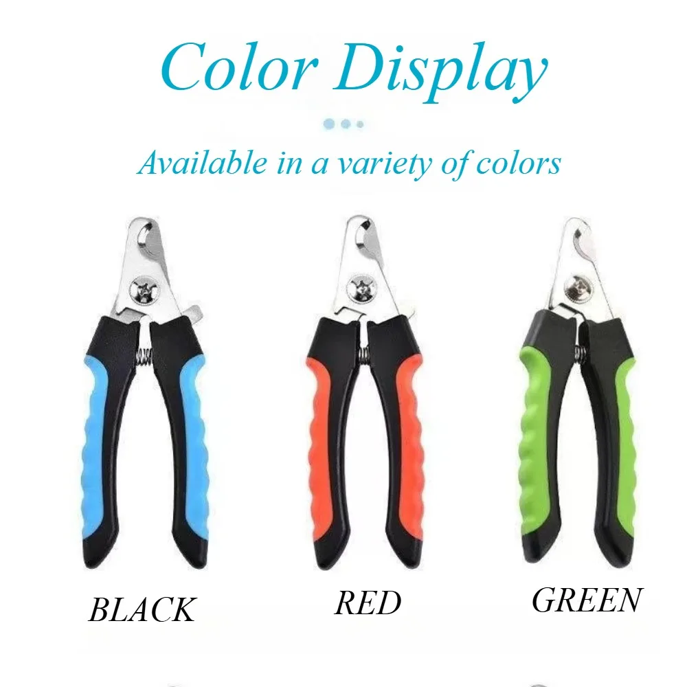 Dog Nail Clippers Sharpener Set pet nail clipper