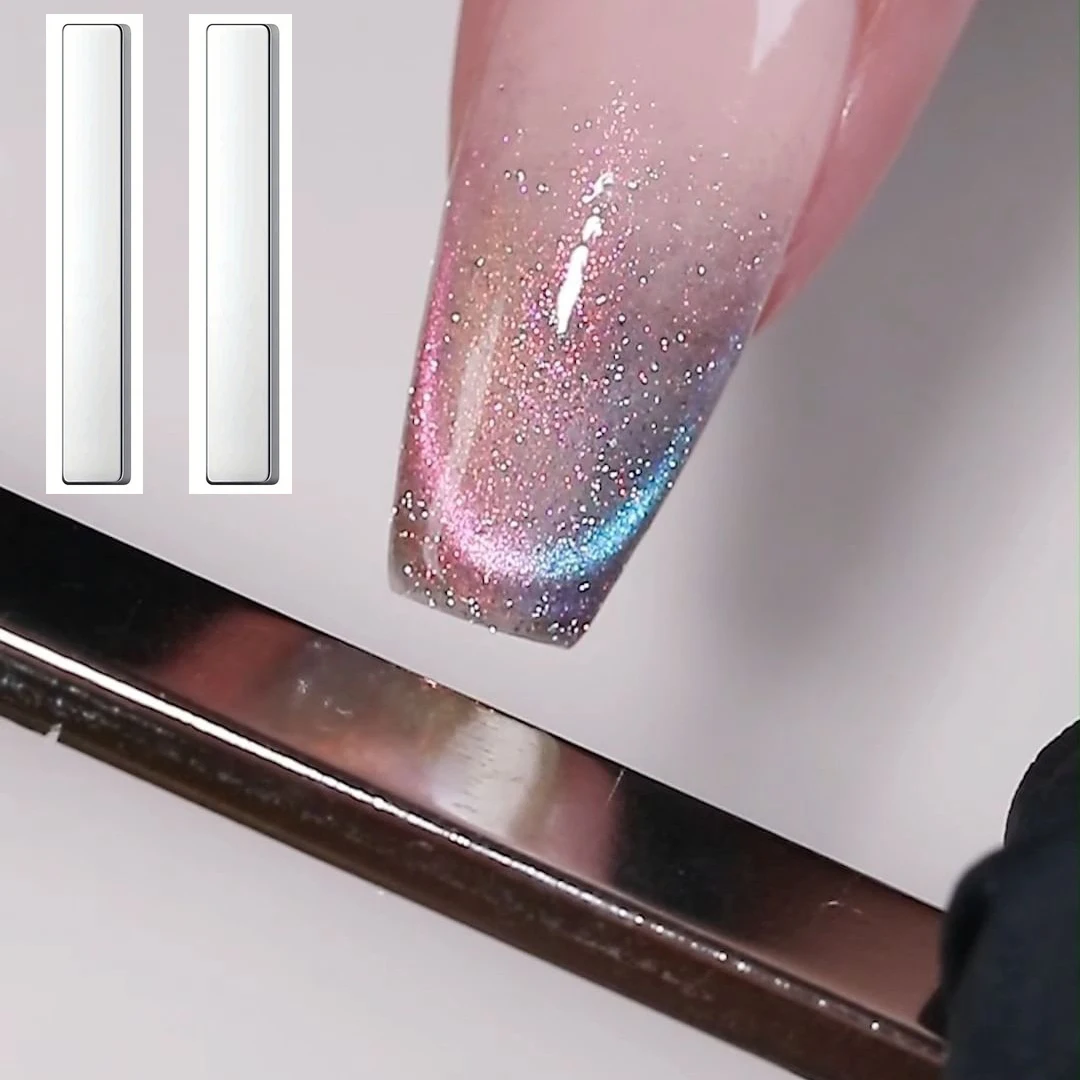 1pcs Nail Art Magnetic Pen 3D Cat Eye Painting Nails Art Design Dual-Ended Magnet Wand Gel Polish Magic Christmas Manicure magnetic nail art tools cat eye nail tool magnetic nail tools magnetic nail pen