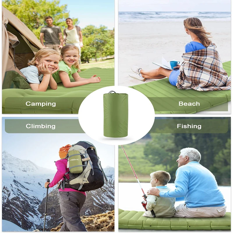 Mattress For Car Multi-function Inflatable Mattress Camp Bed Car Camping Accessories Travel Camping Air Folding Bed