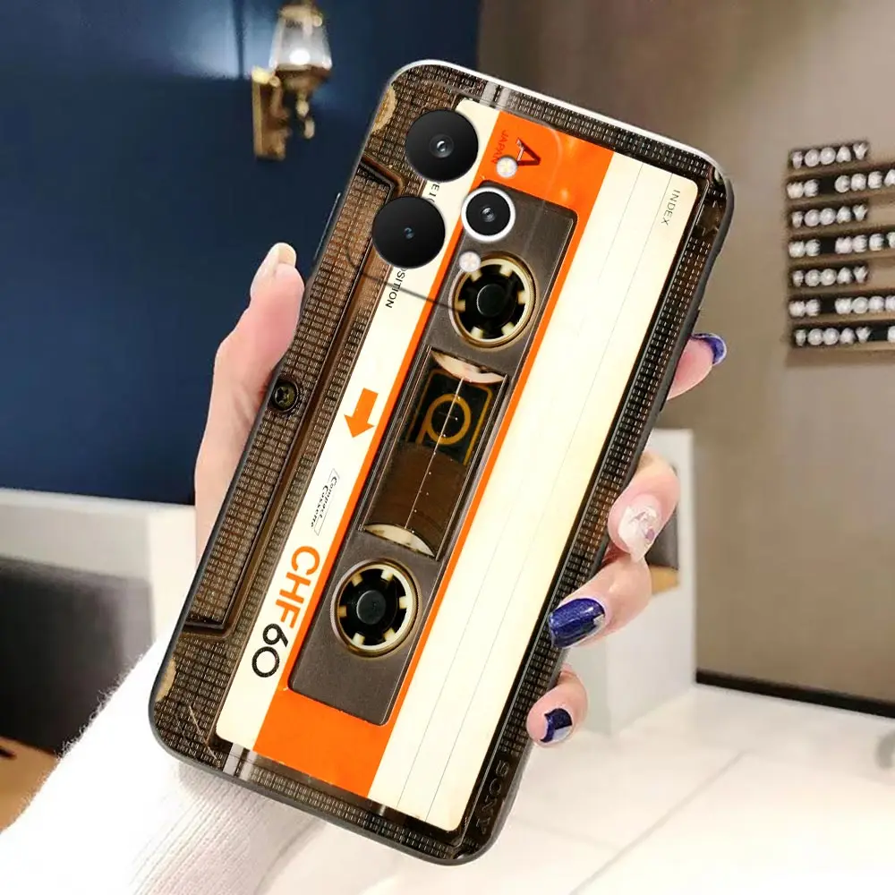 Vintage Cassette Tape Retro Style Phone Case - Classic Protective  Shell Cover