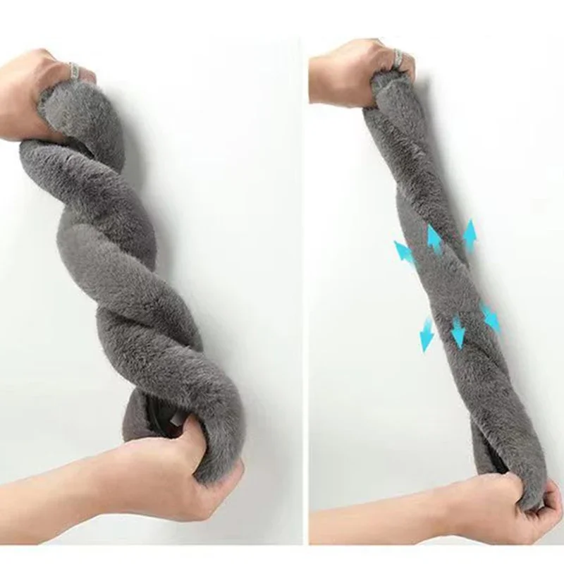 Winter Plush Steering Wheel Cover Anti Slip Universal
