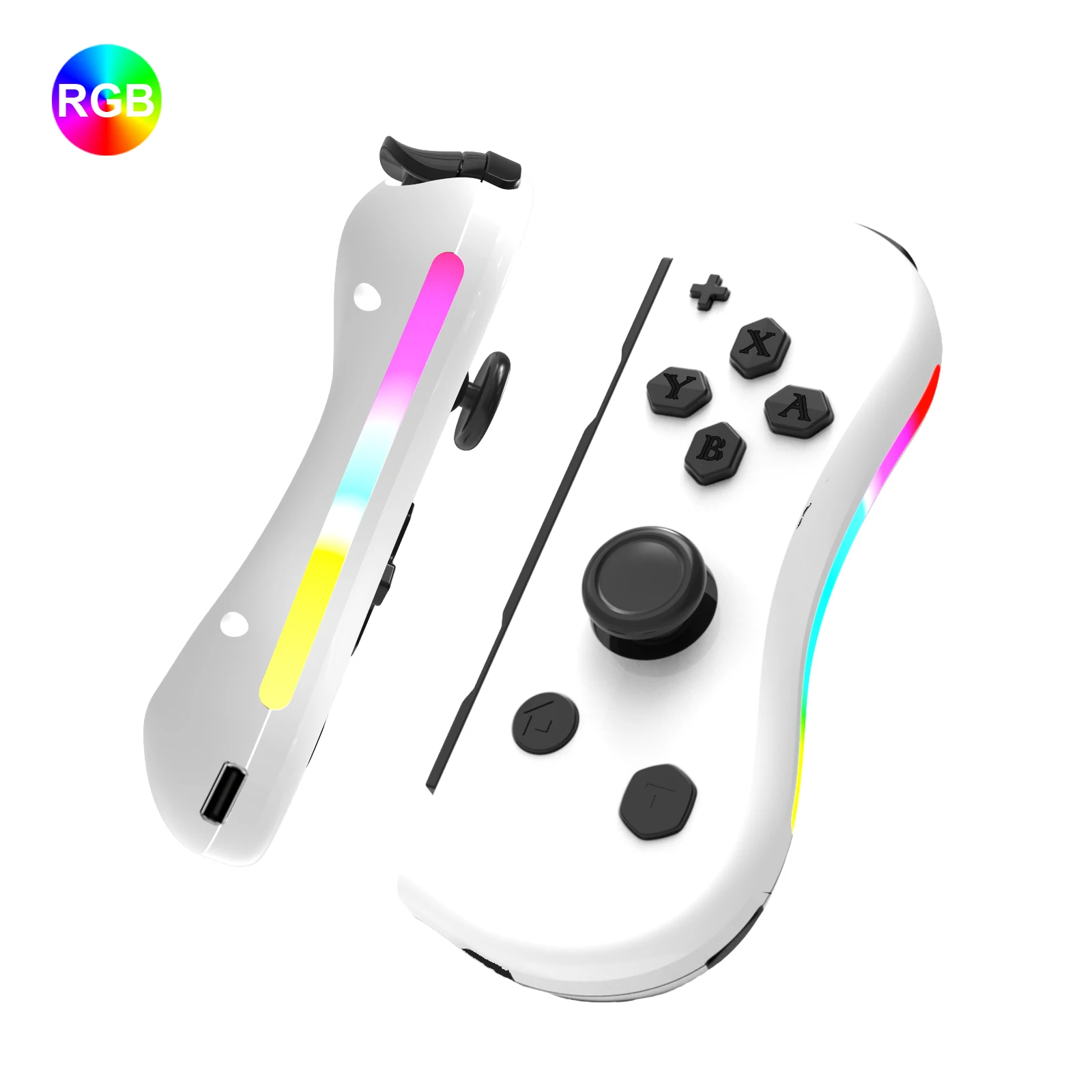 בקר GAMINJA Wireless Switch Joypad עם מנורת RGB לקונסולת משחק Switch עם ידית L/R ותפקוד Wake Up Screenshot