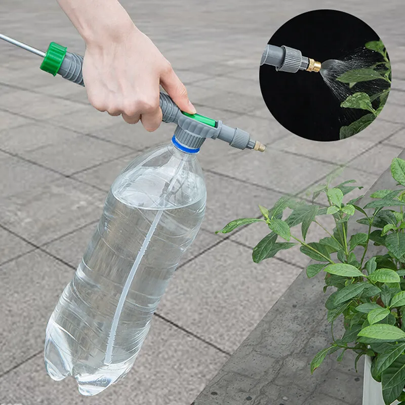 Japanese Watering Hand Pump Super Fine Mist Nozzle Sprayer - Use with  Drinking Water Bottles