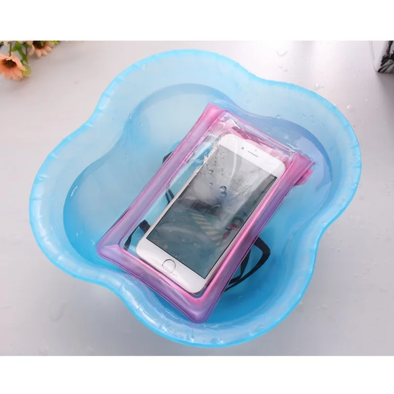 Air Bag Waterproof Bag for Swimming Underwater Photography Diving IPhone Water Proof Cover Suitable for 99% of Mobile Phones