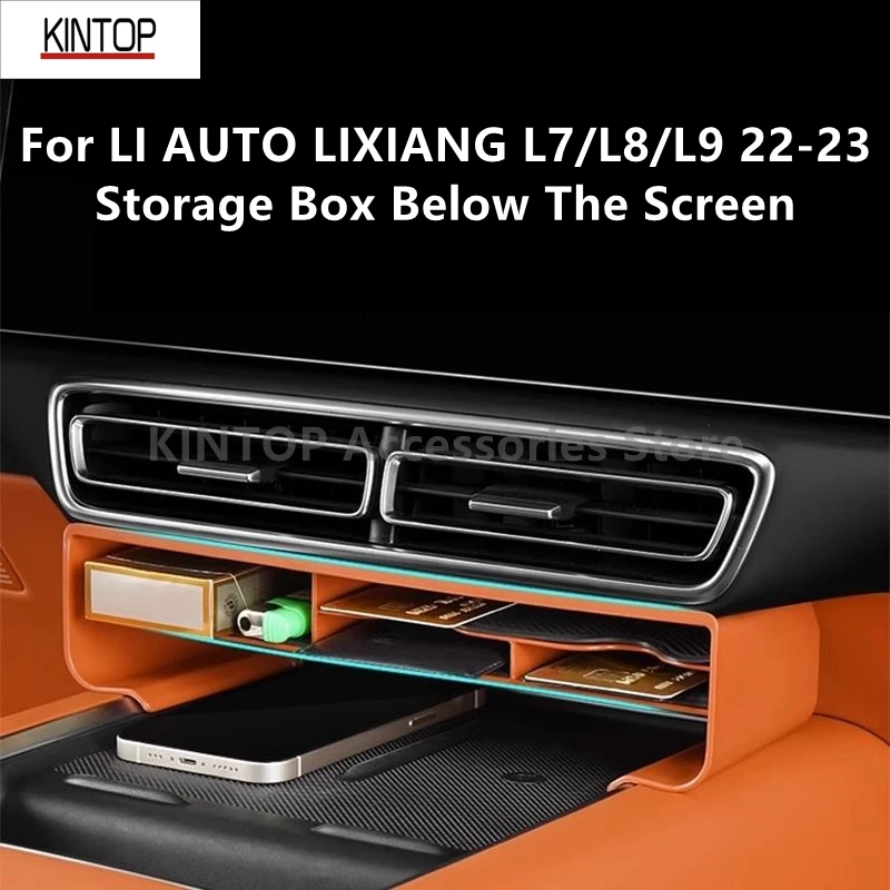 

Многофункциональный ящик для хранения под экраном для LI AUTO LIXIANG L7/L8/L9 22-23, аксессуар для салона автомобиля