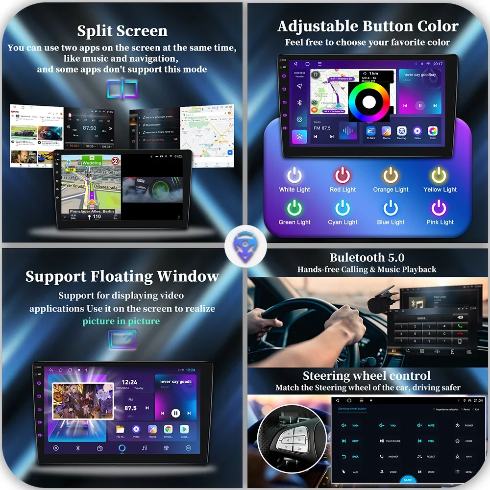 ޸  Smart Fortwo 2006 2007 2008 2009 2010 2011 2012 2013 2014 2015 ȵ̵   Ƽ̵ ÷̾ Carplay Navigation 