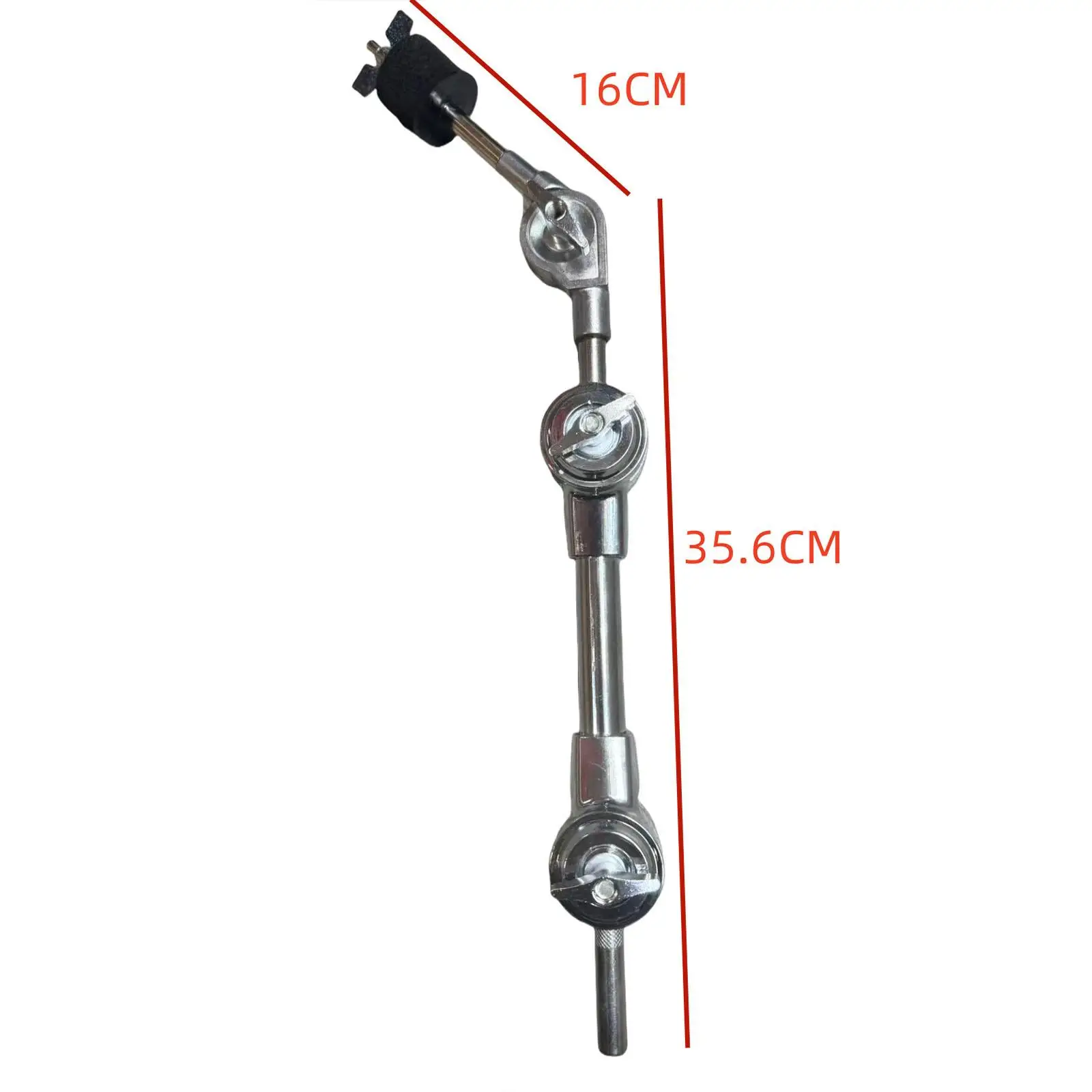 Metal Cymbal Stand Stretchable Leg Musical Instrument Accessories Parts Easy to Install Foldable Drum Hardware Extension Bracket