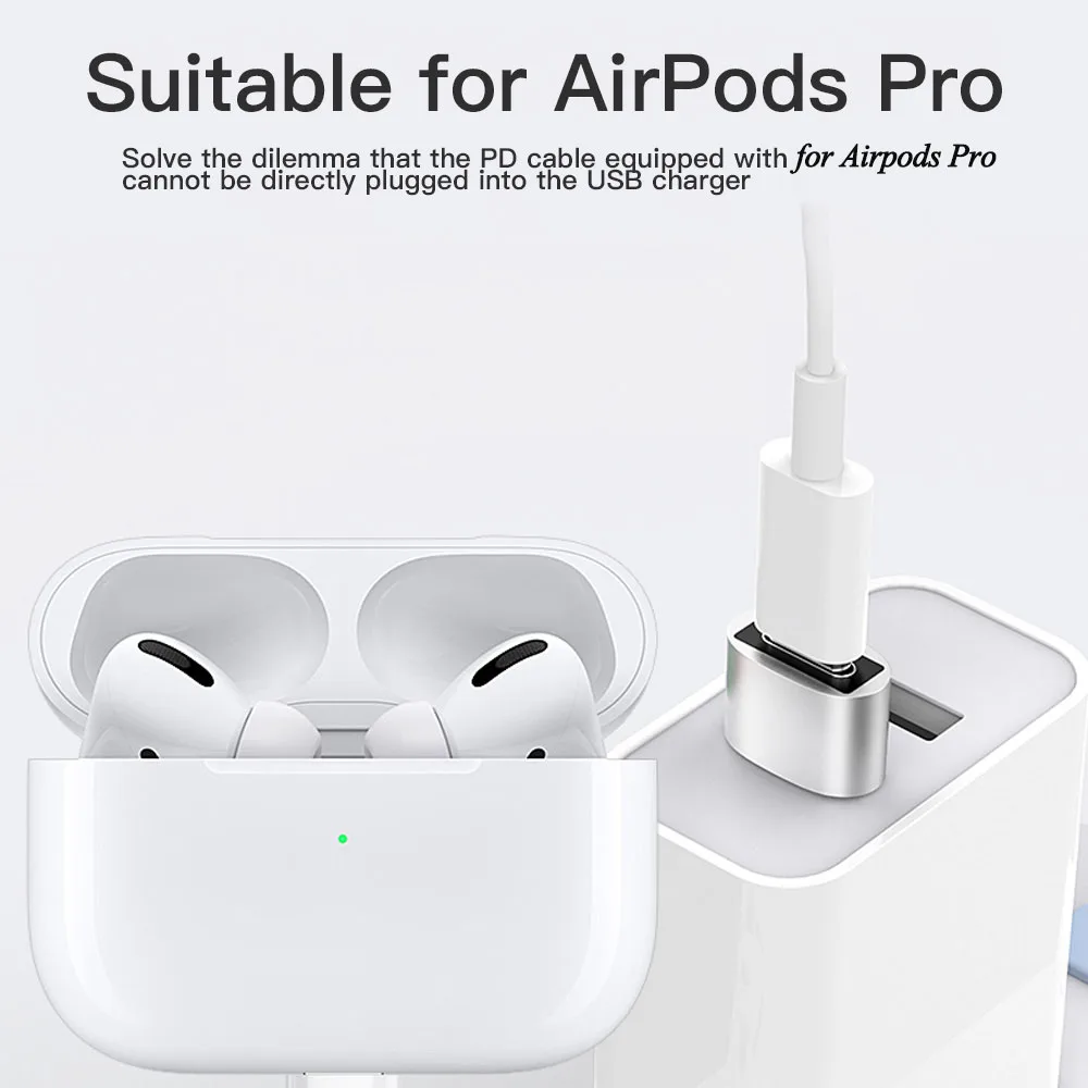 3PCS USB 유형 C OTG 충전 어댑터 iPhone 14 13 12 Pro Max USB-C-USB 유형-c 여성 변환기 iPad 삼성 어댑터
