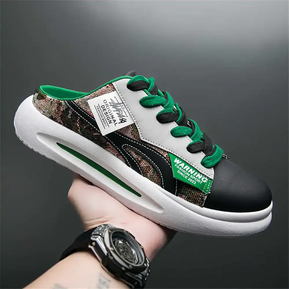 

Black demi-season men breathable sneakers Skateboarding shoes due to green sapatos for men sport releases sapateni hit YDX2