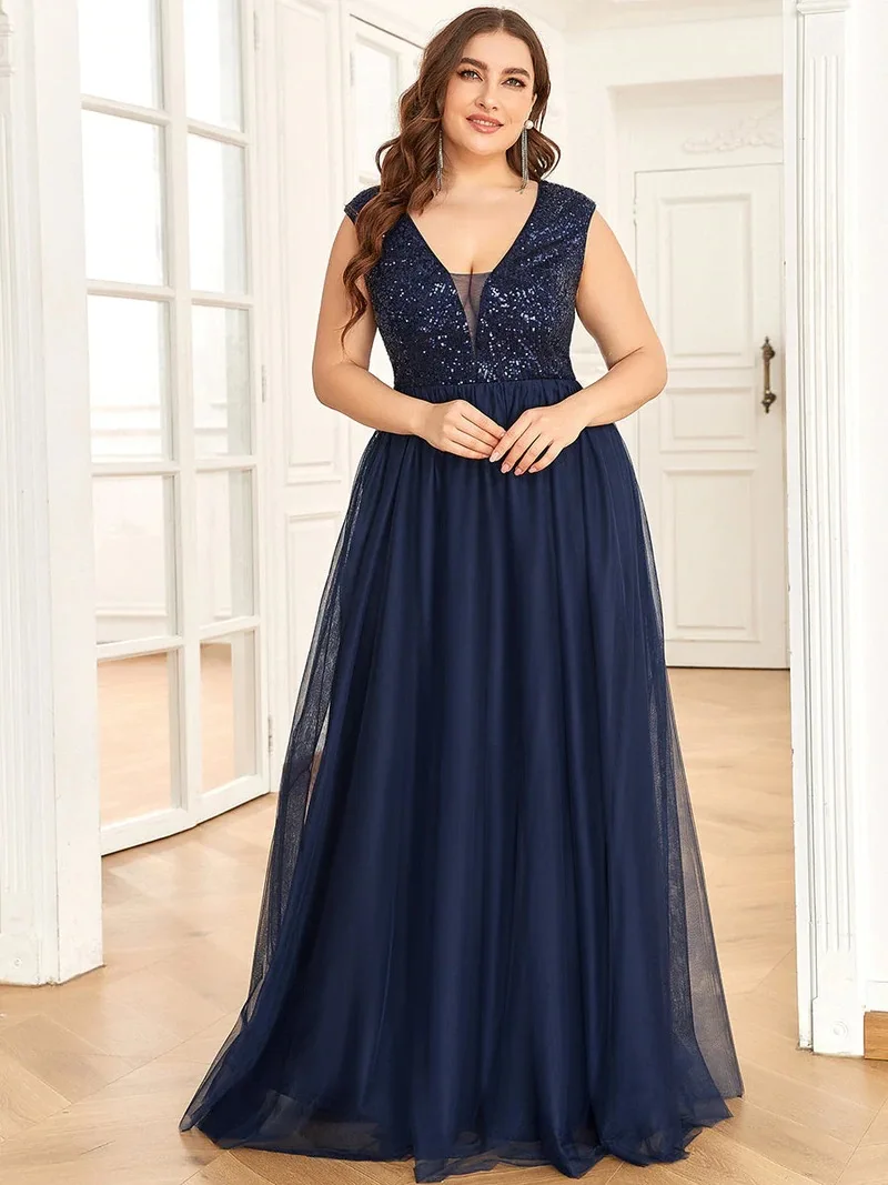 

Mother Of The Bride Dresses 2022 Plus Size Navy Blue Party Dresses For Weddings Mother Bride Long Wedding Dress Woman Guest