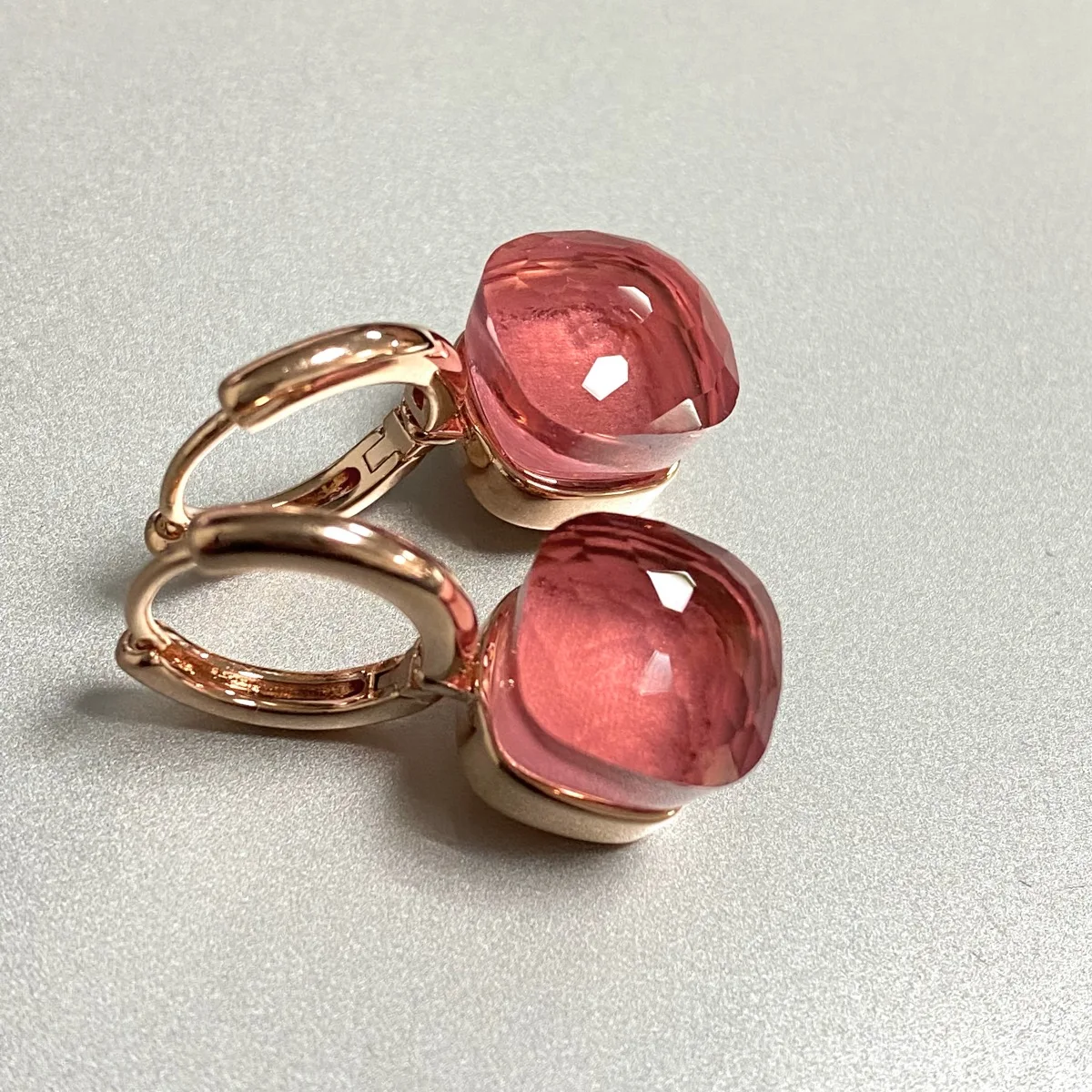 S95977e1ffc614be1b042f4b897492209c Classic Earrings For Women Amethyst Crystal Earrings Copper With Gold Plated Square Candy Colors Earrings Fashion Jewelry Mallzona