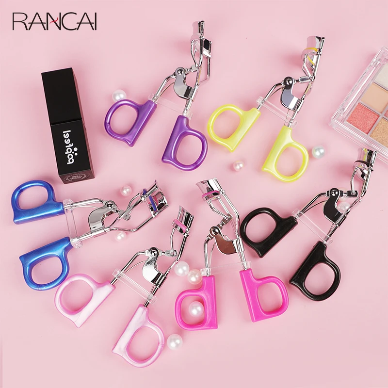 

RANCAI 1 Pcs Women's Eyelash Curler Fits All Eye Shapes Eyelashes Curling Tweezers Long Lasting Eye Makeup Accessories Tools