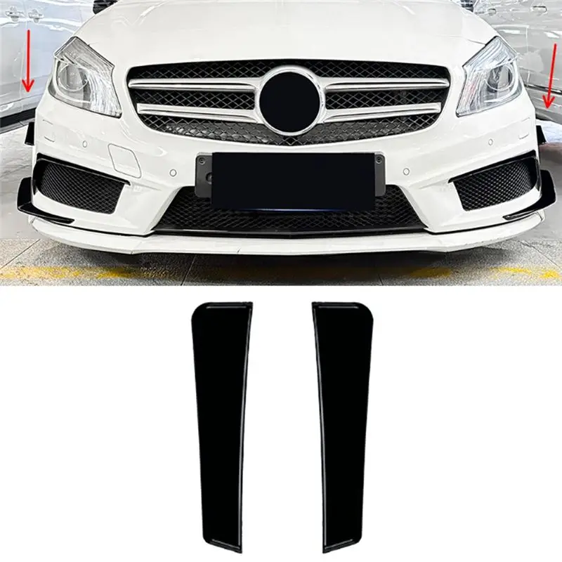 베터카 프론트 범퍼 스플리터 스포일러 안개등 사이드 스포일러 트림 A클래스 W176 AMG 2013-2015 B용