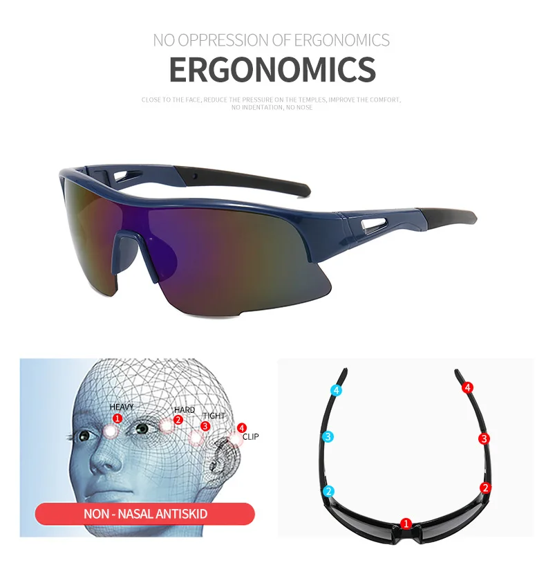 Männer und Frauen winddichte Skibrille Anti-Sand-Sonnenbrille Fahrradbrille für Outdoor-Aktivitäten UV-Schutz Brillen9185 – Detail 7