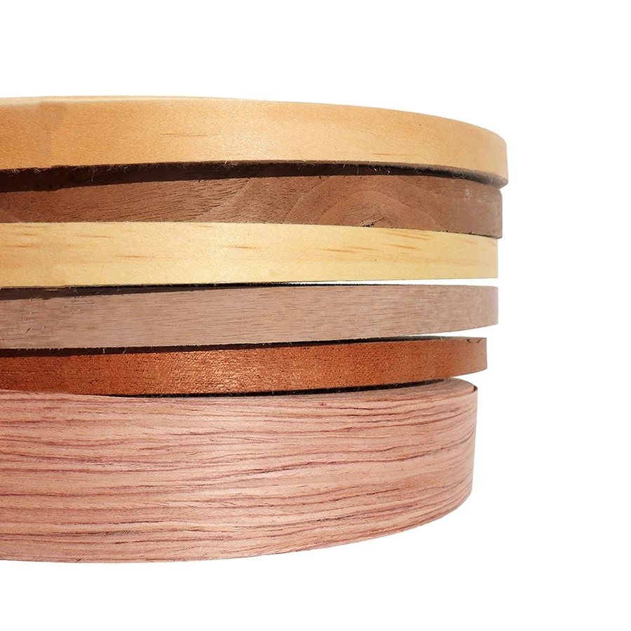 200 Meters Solid Wood Wood Veneer Sheets Black Walnut White Oak Red Oak Edge Banding Strip DIY Handmade Wooden Work