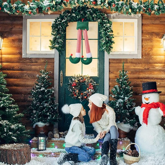 Elfes de Noël en peluche pour enfants, beurre d'elfe, décoration de Noël,  cadeaux du Nouvel An, ornements d'arbre de confrontation, jouets mignons,  2023 - AliExpress