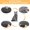Donut Cat Bed Pet Cat Tunnel Interactive Game Toy Cat Bed Dual-use Indoor Toy Kitten Sports Equipment Cat Training Toy Cat House 6